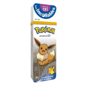 Cahier de vacances Les incollables - Je rentre en CE1 avec Pokémon