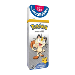 Cahier de vacances Les incollables - Je rentre en CE2 avec Pokémon