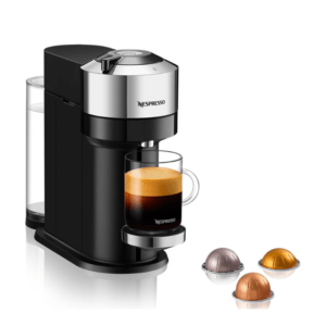 Machine à café Vertuo Next Deluxe Pure Chrome