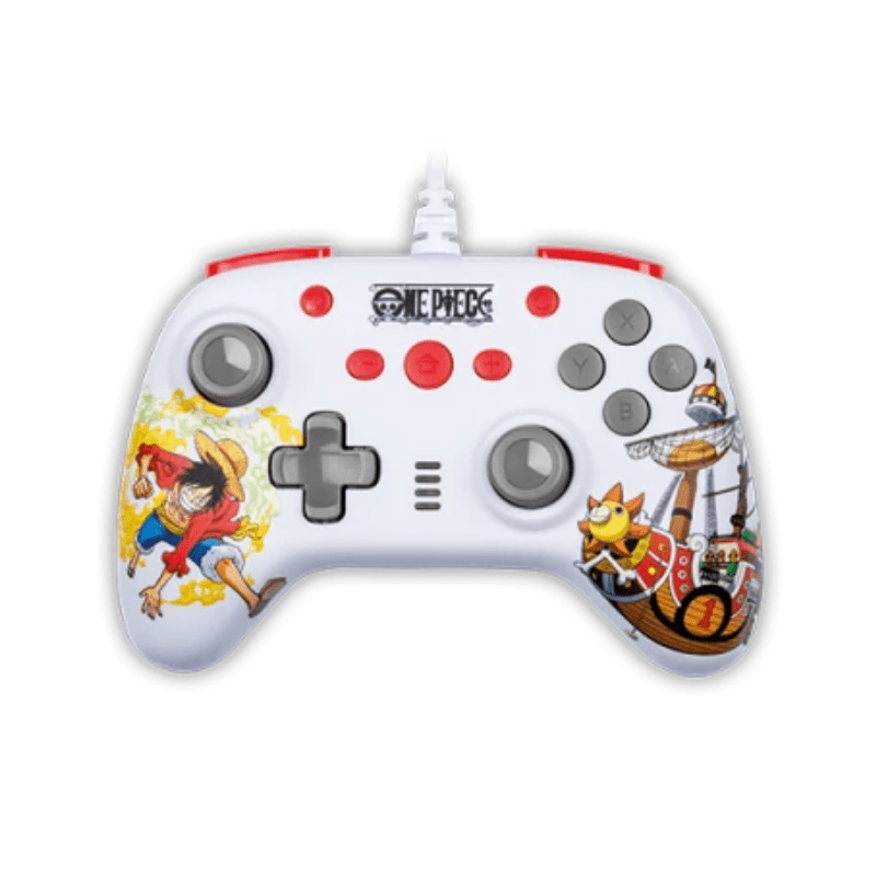 Manette Filaire One piece pour Nintendo Switch – Blanche