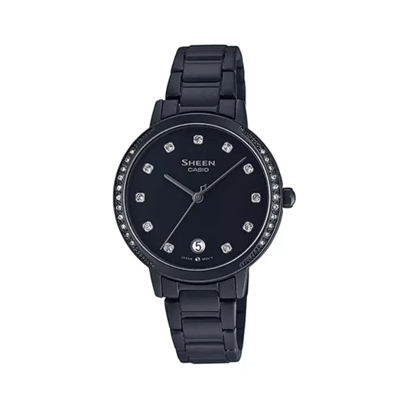 Montre pour femmes SHEEN SHE-4056BD-1AUDF - Noire