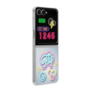 Coque pour Samsung Galaxy Z Flip 6 personnalisable Néon