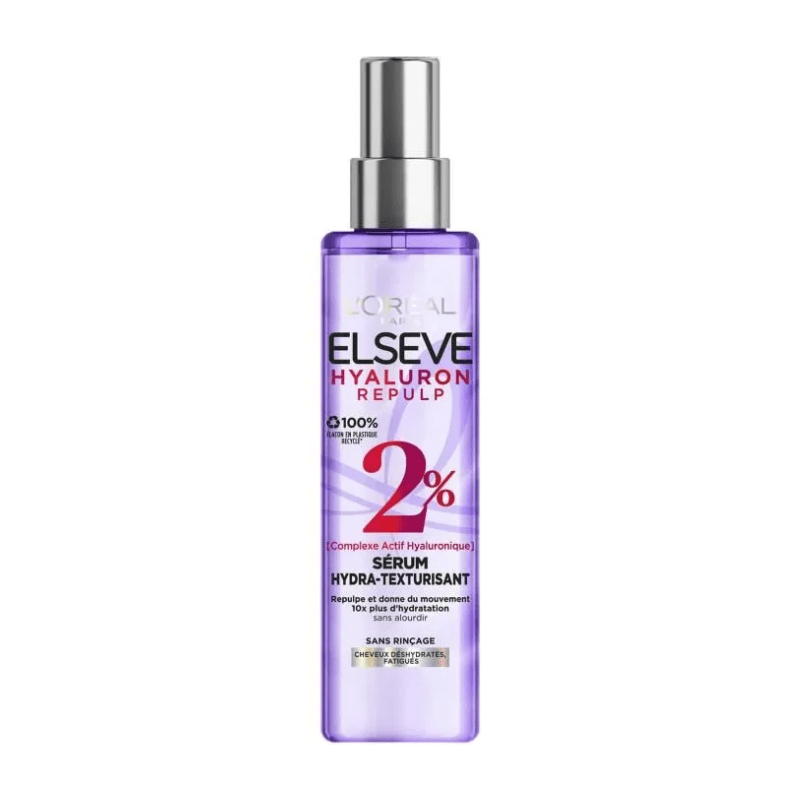Sérum Elseve Hyaluron Repulp à l'acide hyaluronique pour Cheveux déshydratés -150 ml