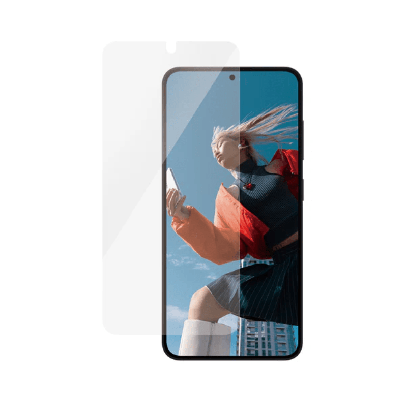 Protecteur d'écran pour Samsung Galaxy S24 - Coupe ultra large avec Easyligner