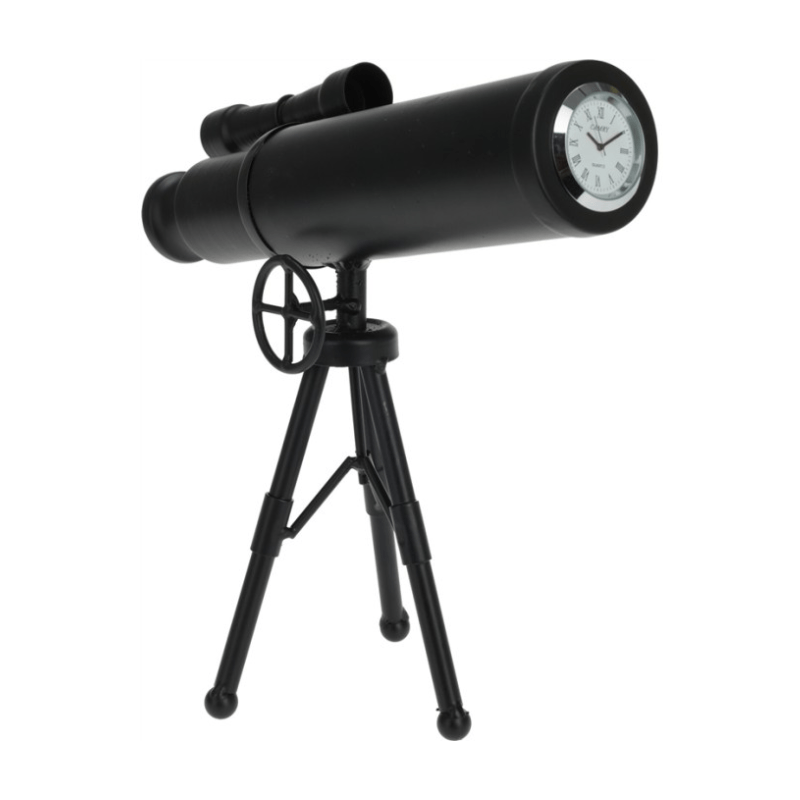 Horloge de table Télescope vintage