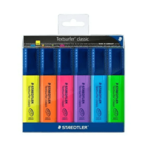 Set de 6 surligneurs Textsurfer
