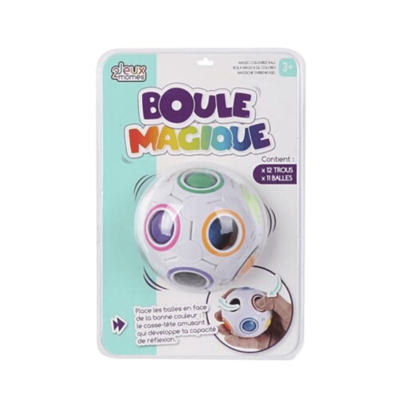 Boule Magique multicolore 6cm