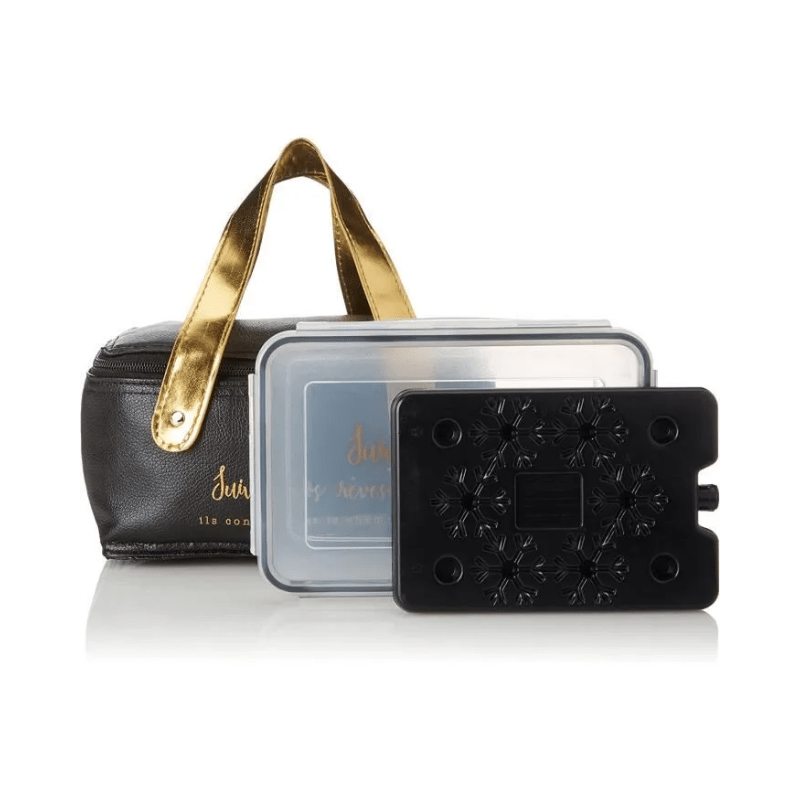Lunch Bag Noir + Lunch Box + Pain de Glace