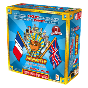 Jeu Memotep Français-Anglais
