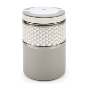 Lunchbox à double paroi 0,9l - Gris