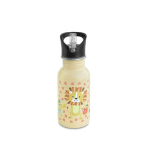 Bouteille isotherme SnackRico Funny Jungle 400 ml - Apricot