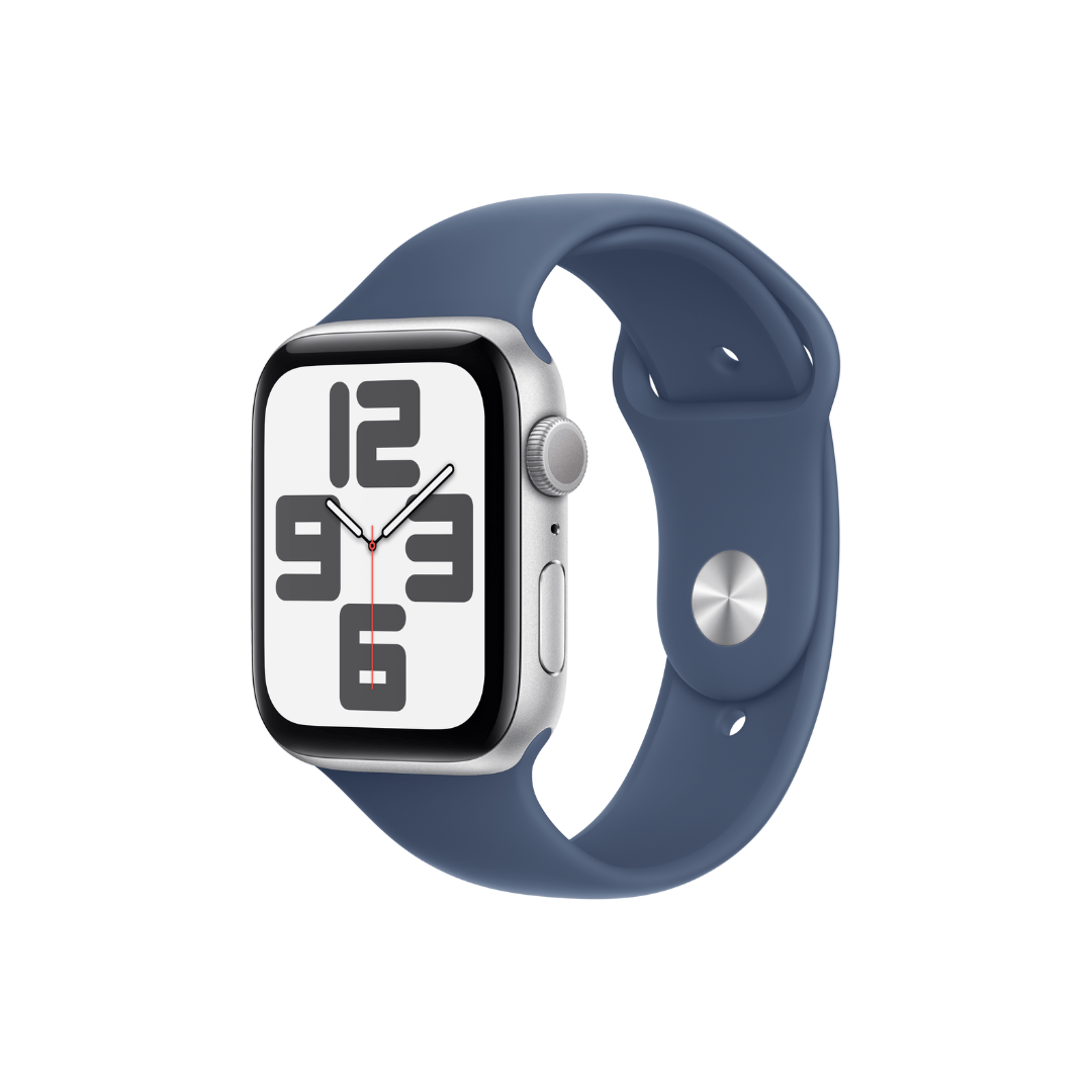 Apple Watch SE GPS 40mm - Silver Denim Sport Band - M/L