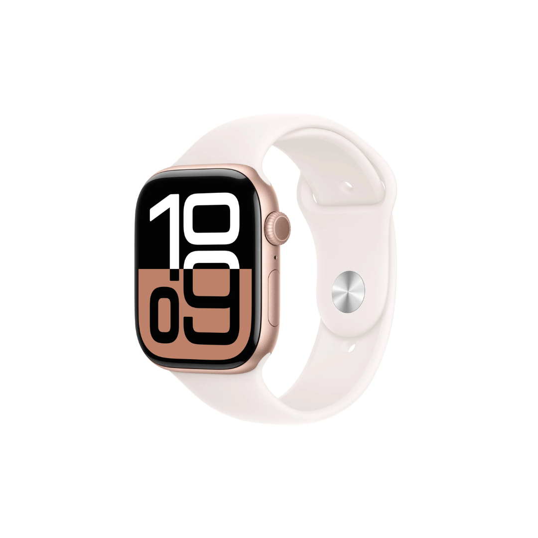 Apple Watch Series 10 GPS 46mm - Rose Gold Sport Band - M/L