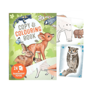 Album de calque et coloriage - Animaux sauvages