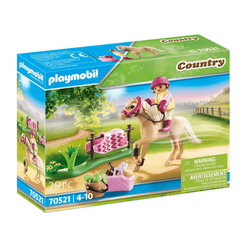Coffret Jeux Country - Cavalière avec poney
