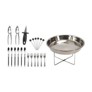 Plateau de Service à Fruits de Mer - 22 Accessoires