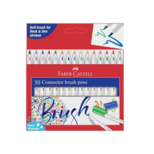 Set de 30 stylos feutres Connector Brush
