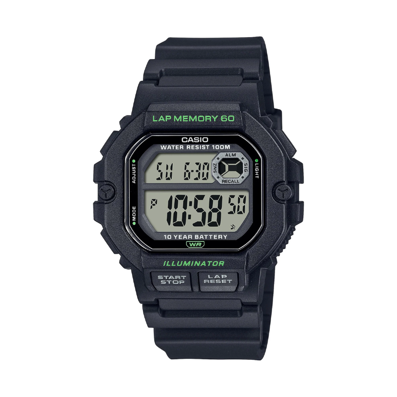 Montre Digitale WS1400H-1A - Noire