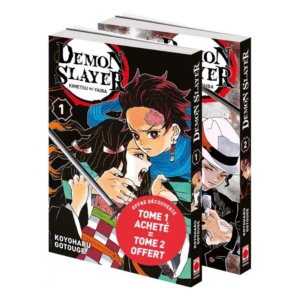 Pack Demon Slayer - Tome 1 & Tome 2