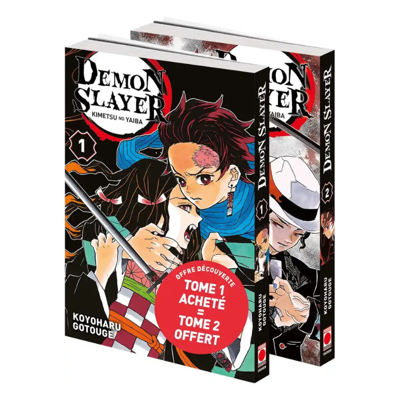 Pack Demon Slayer - Tome 1 & Tome 2