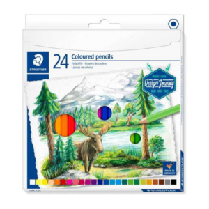 Set de 24 crayons de couleur