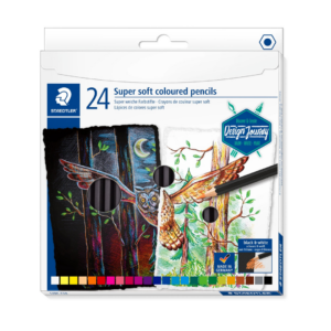 Set de 24 crayons de couleur super soft