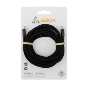 Câble Usb-C vers Usb-C 60 W 3 m - Noir