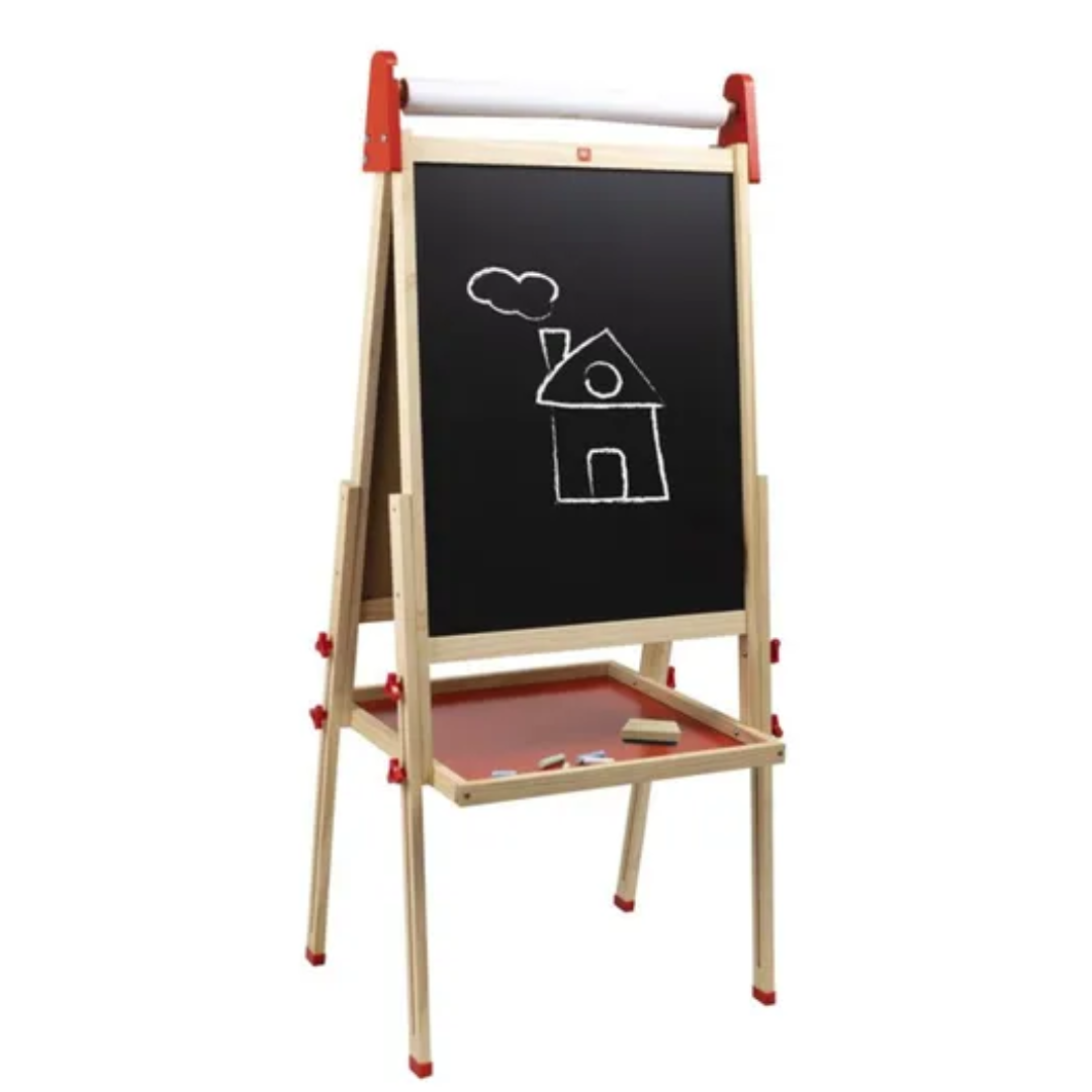 Tableau 3 en 1 en Bois pour enfants