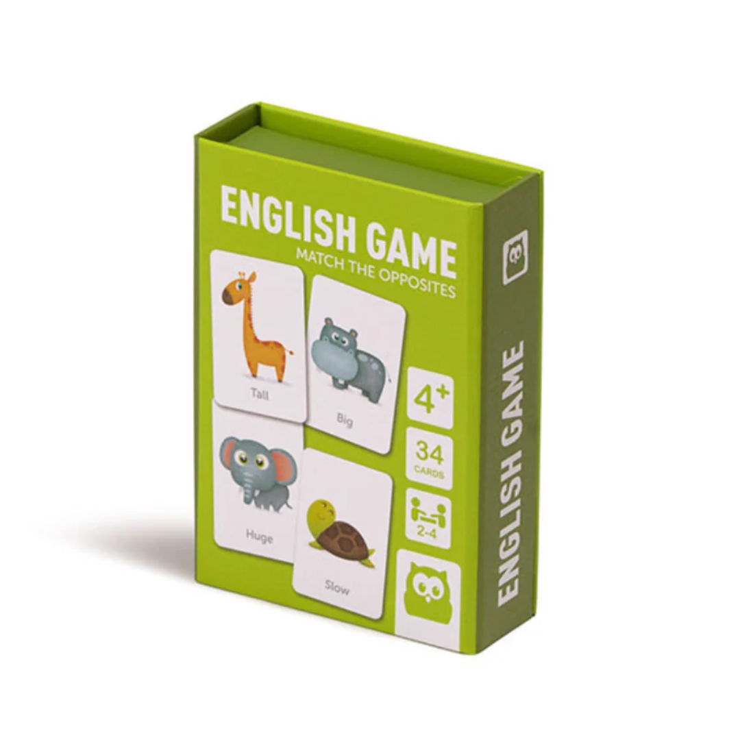 Jeu de cartes pour apprendre l'anglais