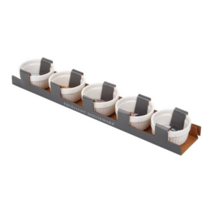 Ensemble de 5 ramequins de cuisson en céramique