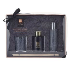 Coffret Bougie + Parfum d'ambiance - 3 pièces