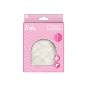Serviette pour cheveux Barbie - Blanche