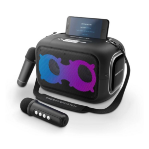 Enceinte Bluetooth portable KaraokeStar avec 2 microphones