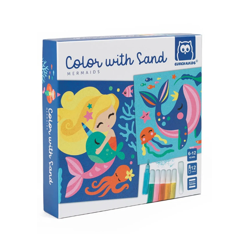 Coffret Créatif Color with sand - Sirènes