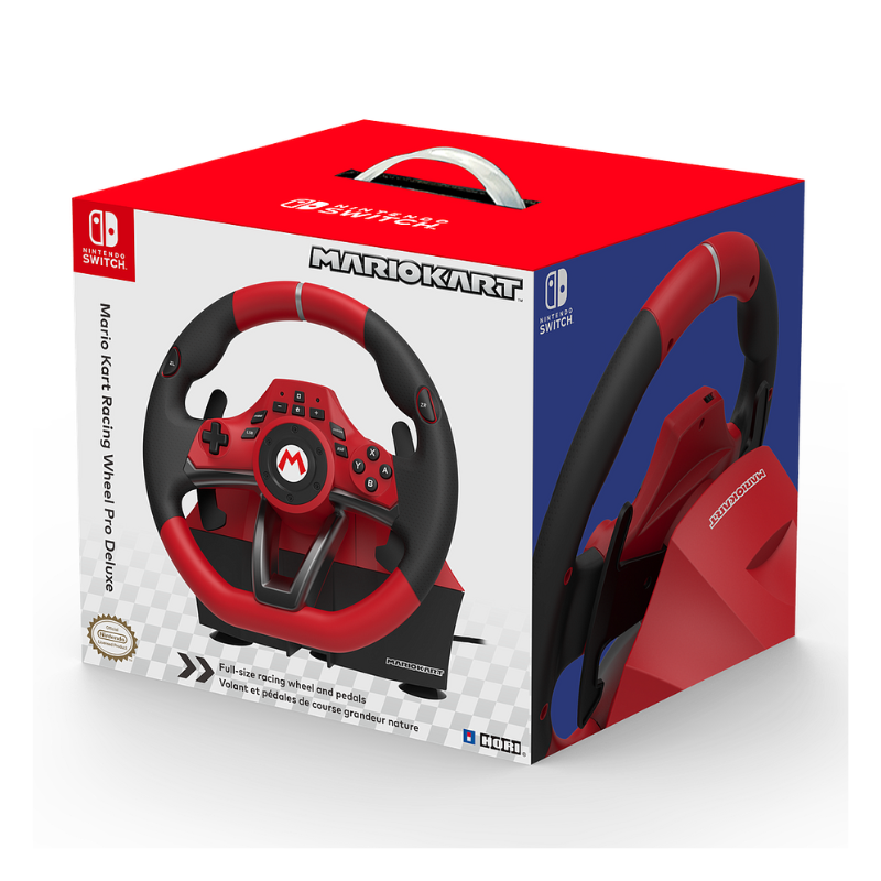 Volant de course Mario Kart Pro Deluxe pour Nintendo Switch