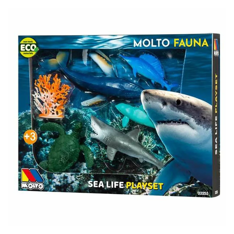 Set de 6 Animaux de la mer