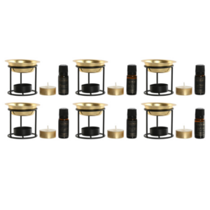 Ensemble de Brûleur + Huile parfumée 10 ml