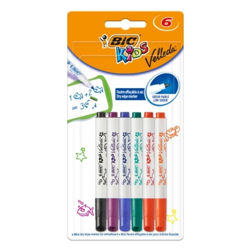 Pack de 6 feutres Kids Mini Velleda