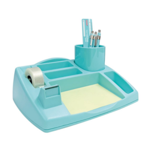Organisateur de bureau - Bleu Pastel