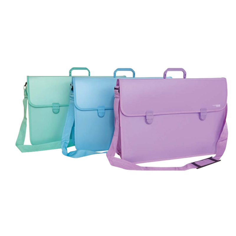 Mallette Keep Colour Pastel avec bandoulière 52x37 cm