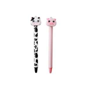 Stylo à bille effaçable Piggy & Cow