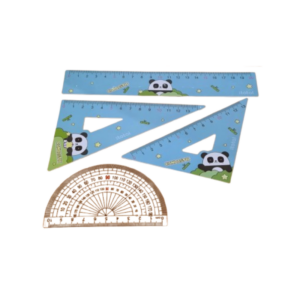 Ensemble de géométrie Panda - 4 pièces