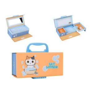 Boite à bijoux Chat blanc et orange