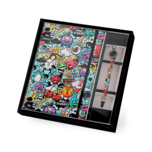 Carnet A5 + 1 Stylo Urban Graffiti
