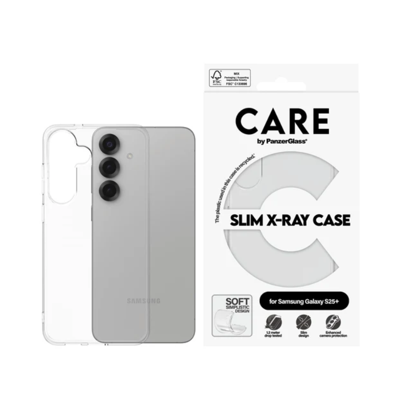 Coque transparente Care pour Samsung Galaxy S25+
