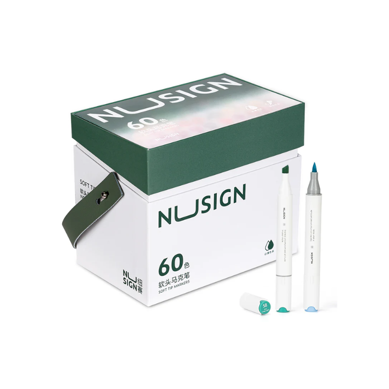 Ensemble de 60 marqueurs à croquis