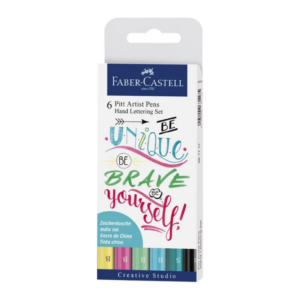 Set de Feutres de calligraphie Pitt pastel