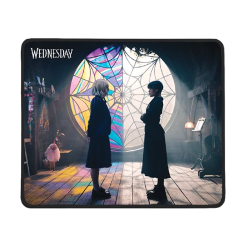 Tapis de souris Wednesday Duel – Taille M