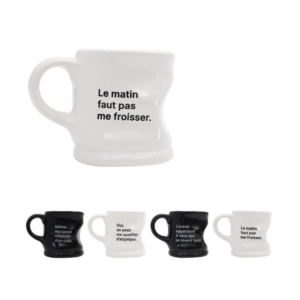 Mug déformé message humoristique 20 cl