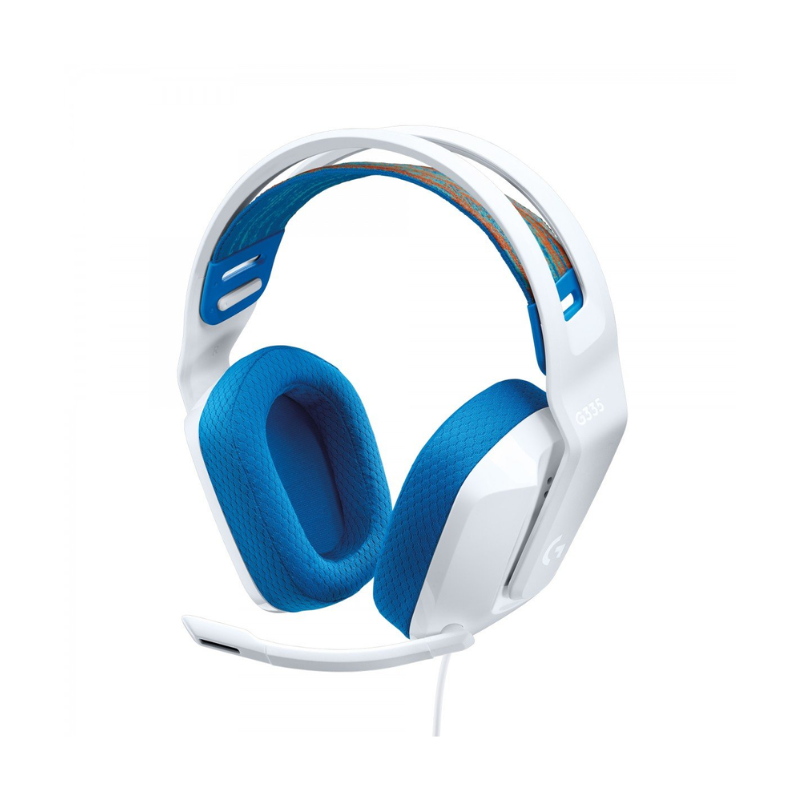 Casque Gaming Filaire G335 - Blanc